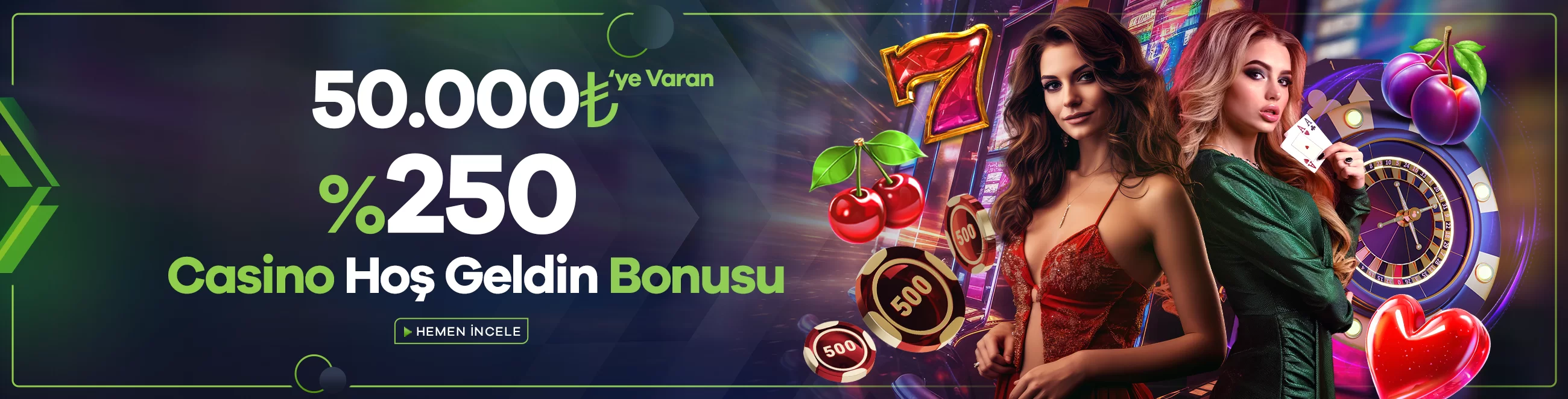 Casino Hoş Geldin Bonusu
